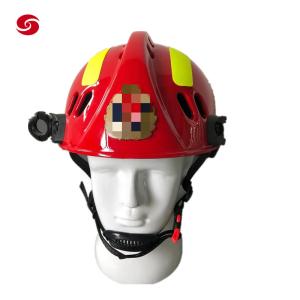 China Fire Fighting Maritime Police Outdoor Rescue Equipment Fireman Rescue Helmet factory