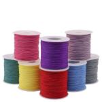 2 Ply Singal Color or Rainbow Color Nylon Cord Thread for Chinese Knotting