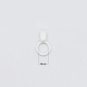 China Nylon Coated Metal O Ring Bra Strap J Hook 6mm factory