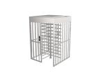 Electrical Fast Lane Full Height Turnstile Gate 304 Stainless Steel Security