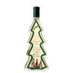 BPA Free Empty Glass Drink Bottles 500ml Christmas Tree Glass Bottle
