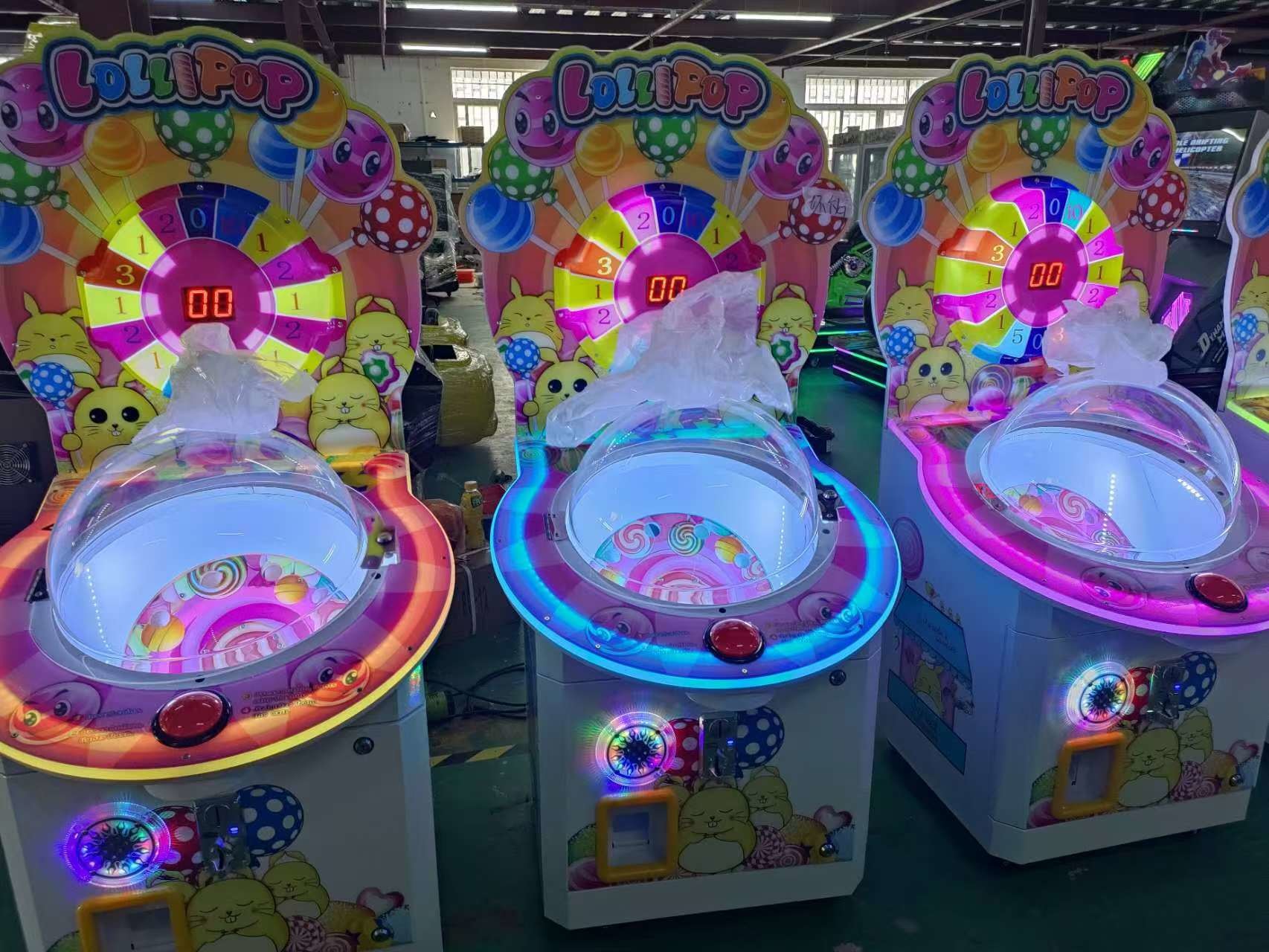 Experience the Magic of Happy Strike Coin Operated Lucky Candy Machine with the Prize Game Machine A Fun Way to Spend Your Leisure Time