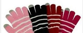 China knitted touch screen gloves factory