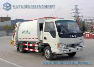 China JAC Chassis 1 Ton Small Garbage Trucks Automatic Simple 120hp factory