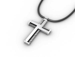 China Tagor Jewelry Top Quality Trendy Classic 316L Stainless Steel Necklace Pendant ADP16 factory