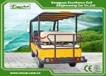 Environmentally Friendly Gasoline Golf Cart , Electric Tourist Bus For Resort