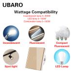 Single Live Wire Touch Light Switch Gold Tempered Glass Panel Smart Light Switch