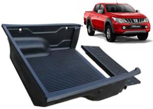 China Mitsubishi Triton L200 2015 2018 Trunk Bed Liner , Rear Cargo Auto Floor Mats factory