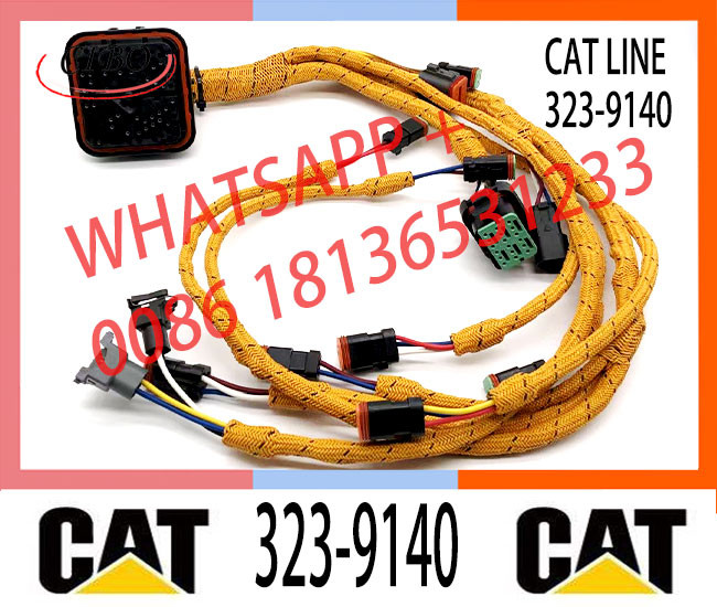 Excavator Engine Wire Harness C9 Wiring Harness 323-9140 For E330D E336D