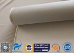1200g 1.3mm White Chemical Resistant Thermal Insulation High Silica Cloth