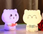 OEM Kingda Remote Control Kitten Night Light battery powered CE certificate