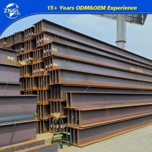 China Structure Steel Q235B Q345b H Shape Steel Beam with IS0 Certification and Bending Service on sale