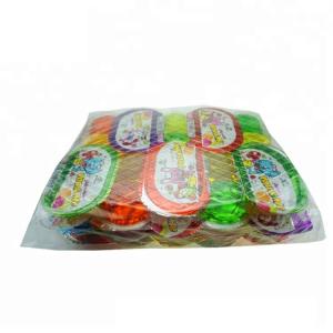 China Rose Flower Shape Fruit Jelly Candy Multicolored Fruit Flavor factory