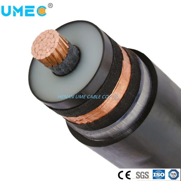 Low And Medium Voltage Round Wire XLPE Insulated Power Cable For Overhead