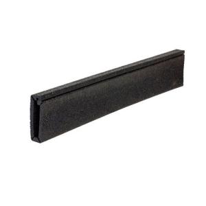 Black Grooved Rubber Rail Pads Customized For Railway Tracks