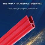 Anti Dust Rubber Seal Strip Waterproof PVC Rod Wire PVC Rubber Door Seal Bottom