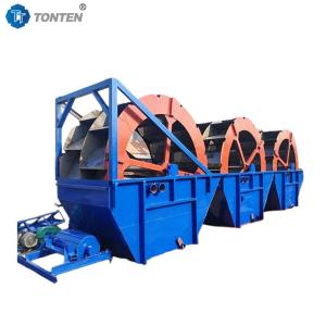 China China Wheel Mobile Sand Washing River Sand Wet Washer Machine on sale