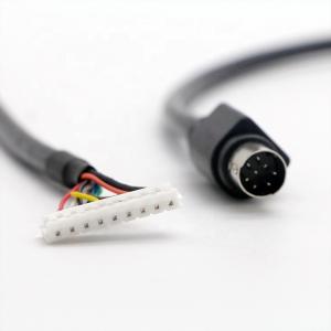 CUSTOM 1M PC Engine Controller S Video 9 PIN JST Connector to 8 PIN Mini DIN To