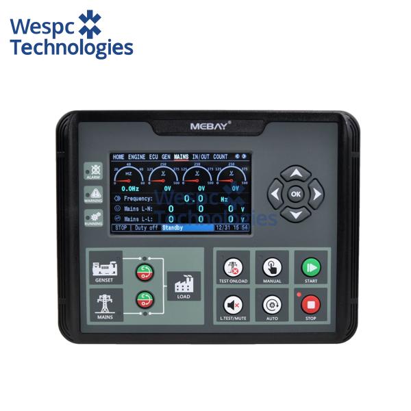 China WESPEC Original DC72D MK2 Genset Controller Real-Time Parameter Monitoring factory
