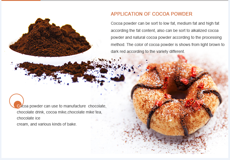 Ultrafine Oreo Biscuit Dark Black Alkalized Cocoa Powder For Cake