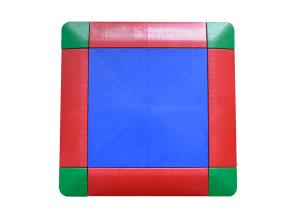 China IAAF Waterproof Indoor Sports Flooring Interlocking Gym Flooring factory