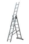 Portable Aluminum Extension Ladder 3x7 Aluminium Telescopic Ladder