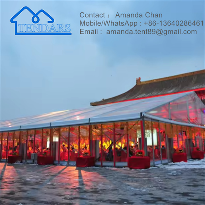 Hot Selling Custom Size Aluminium Tent Clear Marquees And Tent For Sale For Outdoor Wedding Party