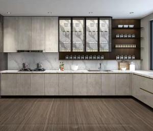 China 50CM Light white Kitchen Cabinets Pantry Storage Unit For Storage Use factory