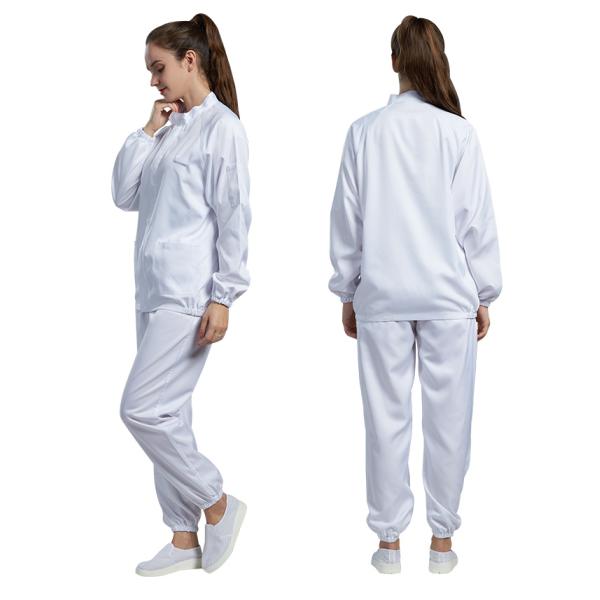 Breathable Fast Food Worker Uniforms Anti-Dust Unisex Sizes S-5XL