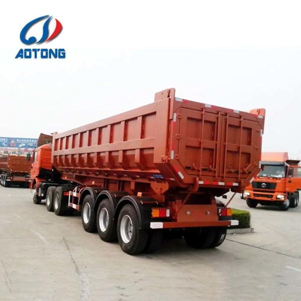 Truck Trailer Essential Heavy Duty 3axle Rear Tipper/Dumping Semi Trailer/Box