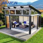 Free Standing Modern Sunroom Extension Sunroom Under Deck Four Season