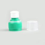 28mm Push Pull Plastic Bottle Tops Water Bottle Cap With Dust Cover Double