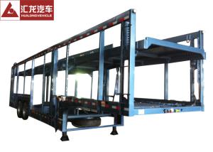 China 4 Sets Hydraulic Cylinder Auto Carrier Trailer German Suspended Tech Submerged Arc Welding factory