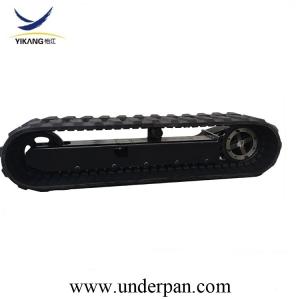 Custom underwater robot crawler rubber track undercarriage system from China