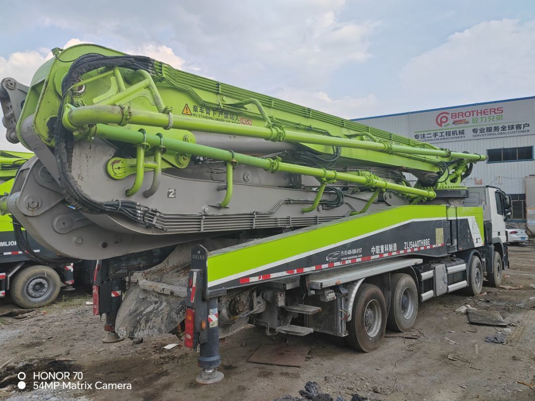 2019 Zoomlion 63m Concrete Boom Pump on Mercedes Benz Concrete Pump Truck Construction Machinery