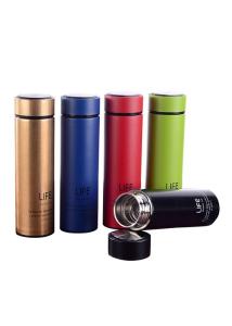 China Double Walled Tumbler Stainless Steel Vacuum Flask Travel Mug With Bpa Free Lid factory