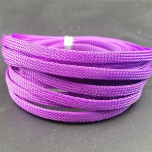 China PET Braided Abrasion Resistant Sleeving Automotive Expandable Mesh factory