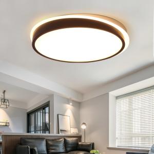 China Contemporary Black White ceiling lights Indoor flush mount lighting (WH-MA-07) factory