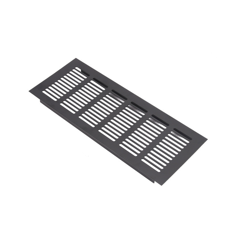 Single Deflection Ventilation Air Grille Anodizing Aluminum Profile For Air Conditioner Cover