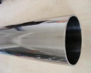 China En 304 316L Press Fitting Quick Installation Stainless Steel Water Round Pipe For Sanitary factory