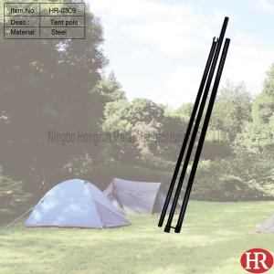 China steel tent poles factory