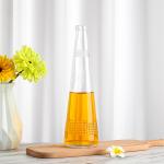 Industrial Beverage Heavy Glass Tall Round 700ml Cork Whiskey Vodka Bottle with