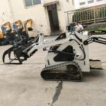 Electric Drive 13.5KW Mini Skid Steer Loader With Your Own Logo