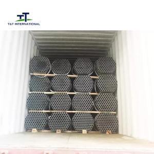 China 0.8 - 5.5mm Thickness Galvanized Steel Pipe Erw Welded Strong Mechanical Strength factory