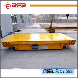 China CE ISO Certificate Motorised Towed Transfer Bogie Indoors factory