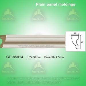 China Polyurethane Plain Architectural Panel Decorative Cement Mouldings factory