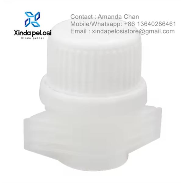 China Stand Up Pouch Spout Cap Plastic Juice Plastic Spout And Cap factory