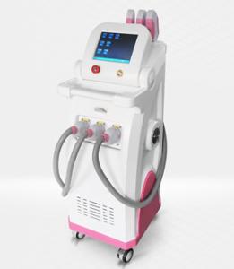 China Multifunctional beauty machine/Painless ipl +rf FHR hair removal machine/ Q switch nd yag laser for tattoo removal factory