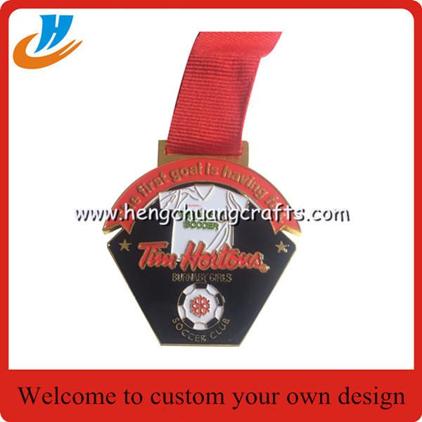 Football events medals custom,custom metal fashion design souvenir medals
