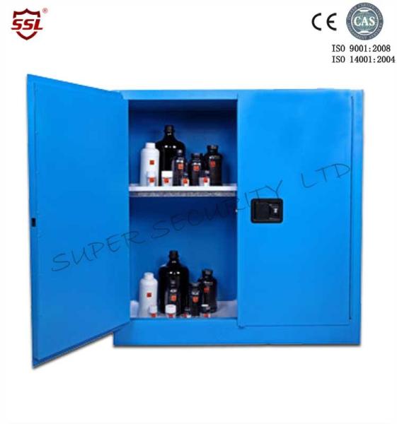 Metal Corrosive Steel Storage Cabinet For Vitriol Or Nitric , Safety Storage